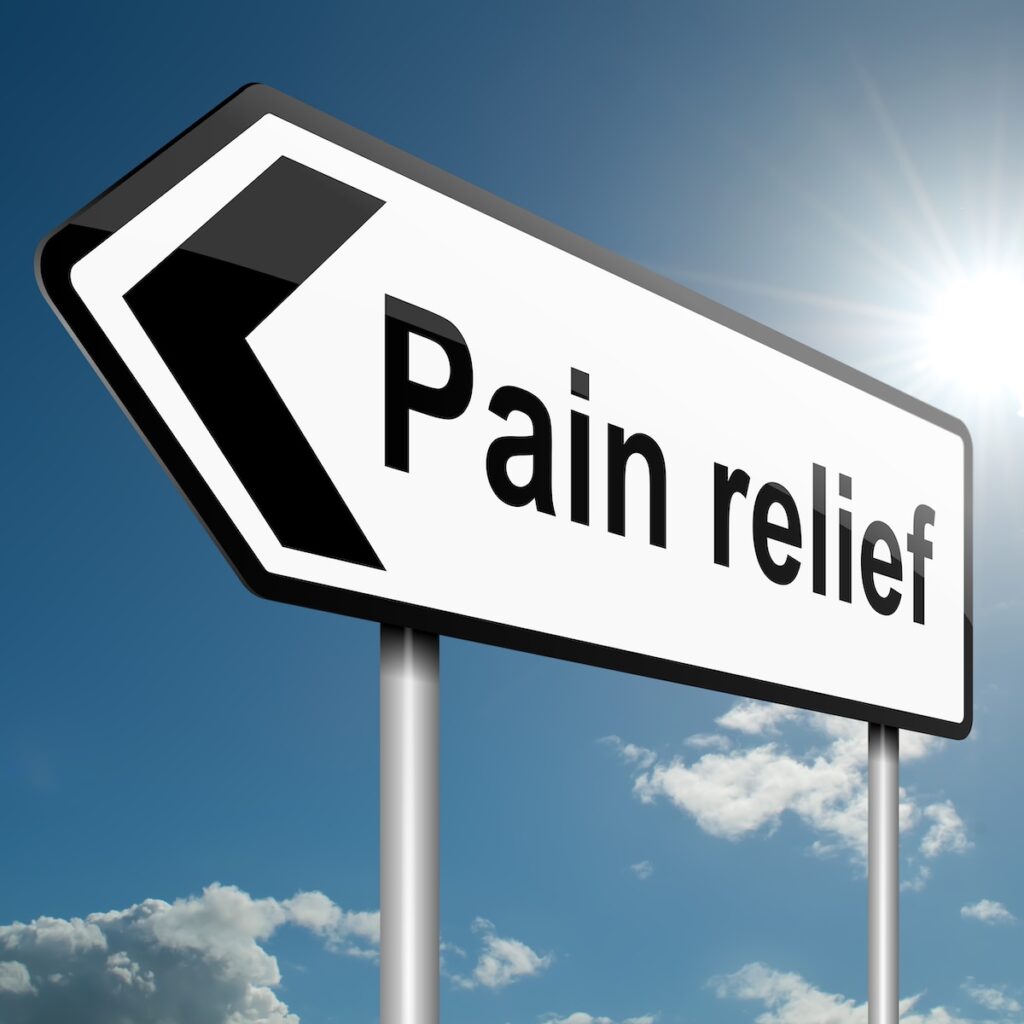Pain Relief Ahead